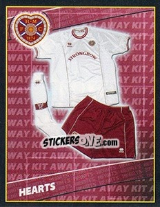Sticker Away Kit - Scottish Premier League 2001-2002 n. 180 - Panini