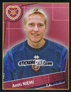 Cromo Antti Niemi - Scottish Premier League 2001-2002 - Panini