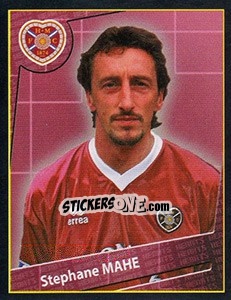 Cromo Stephane Mahe - Scottish Premier League 2001-2002 - Panini