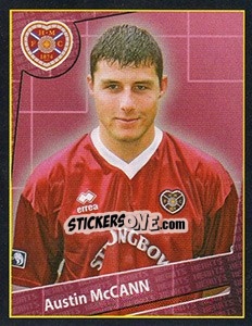Cromo Austin McCann - Scottish Premier League 2001-2002 - Panini