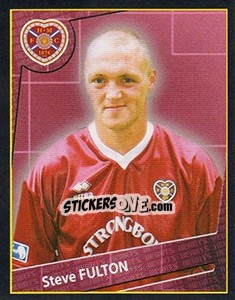 Cromo Steve Fulton - Scottish Premier League 2001-2002 n. 191 - Panini