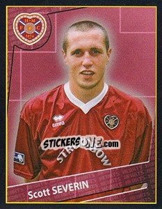 Figurina Scott Severin - Scottish Premier League 2001-2002 - Panini