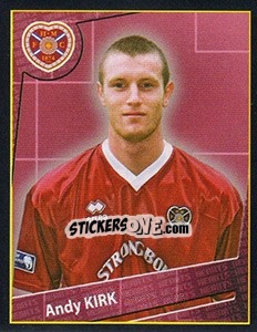 Figurina Andy Kirk - Scottish Premier League 2001-2002 - Panini