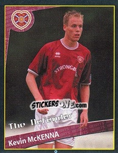 Sticker Kevin McKenna (The Defender) - Scottish Premier League 2001-2002 n. 199 - Panini