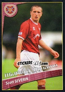 Cromo Scott Severin (Midfield Dynamo) - Scottish Premier League 2001-2002 - Panini