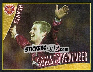 Sticker Goals to Remember 1 (Kilmarnock V Hearts 0:3) - Scottish Premier League 2001-2002 n. 206 - Panini