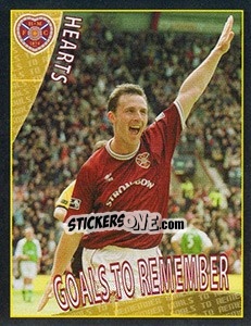 Sticker Goals to Remember 2 (Hearts V Hibs 1:1) - Scottish Premier League 2001-2002 n. 207 - Panini