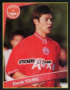 Sticker Derek Young (Aberdeen) - Scottish Premier League 2001-2002 n. 209 - Panini