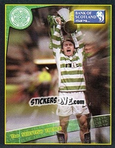 Sticker Joyday For A Genius - Scottish Premier League 2001-2002 n. 222 - Panini