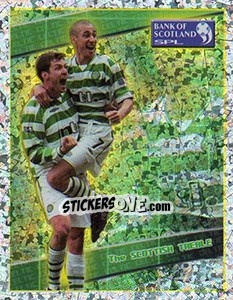 Figurina The Deadly Duo - Scottish Premier League 2001-2002 - Panini