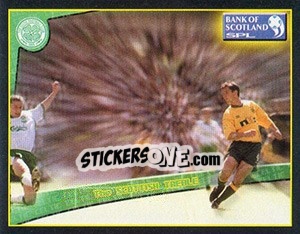 Sticker The Unlikely Hero - Scottish Premier League 2001-2002 n. 225 - Panini