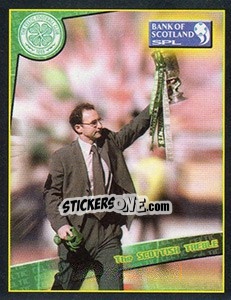 Cromo Saint Martin - Scottish Premier League 2001-2002 - Panini