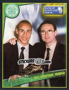 Sticker The Golden Shot - Scottish Premier League 2001-2002 n. 228 - Panini