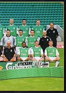 Figurina Team Group - Scottish Premier League 2001-2002 - Panini