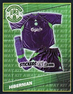 Sticker Away Kit - Scottish Premier League 2001-2002 n. 234 - Panini