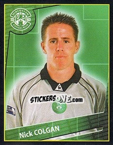 Figurina Nick Colgan - Scottish Premier League 2001-2002 - Panini