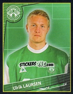 Cromo Ulrik Laursen - Scottish Premier League 2001-2002 - Panini
