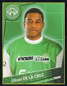 Cromo Ulises de la Cruz - Scottish Premier League 2001-2002 - Panini