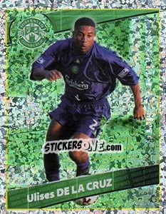 Sticker Ulises de la Cruz (International Hero) - Scottish Premier League 2001-2002 n. 254 - Panini