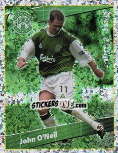 Cromo John O'Neil (Key Player) - Scottish Premier League 2001-2002 - Panini