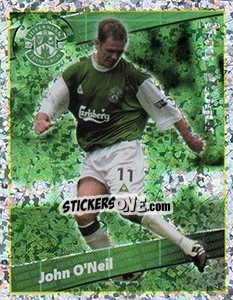 Sticker John O'Neil (Key Player) - Scottish Premier League 2001-2002 n. 262 - Panini