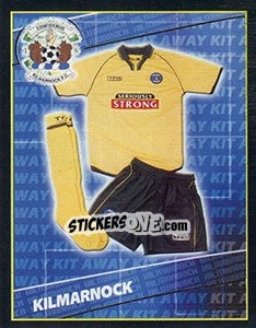 Cromo Away Kit - Scottish Premier League 2001-2002 - Panini