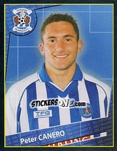 Figurina Peter Canero - Scottish Premier League 2001-2002 - Panini