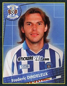 Sticker Frederic Dindeleux - Scottish Premier League 2001-2002 n. 273 - Panini