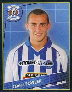 Sticker James Fowler - Scottish Premier League 2001-2002 - Panini