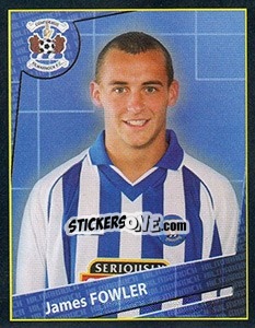 Cromo James Fowler - Scottish Premier League 2001-2002 - Panini