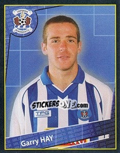 Cromo Garry Hay - Scottish Premier League 2001-2002 - Panini