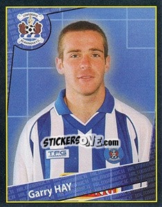 Sticker Garry Hay - Scottish Premier League 2001-2002 n. 275 - Panini