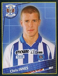Sticker Chris innes - Scottish Premier League 2001-2002 - Panini