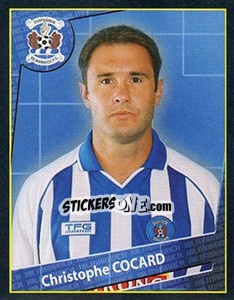 Sticker Christophe Cocard - Scottish Premier League 2001-2002 - Panini