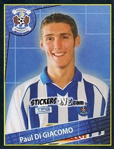 Cromo Paul Di Giacomo - Scottish Premier League 2001-2002 - Panini