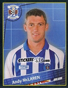 Sticker Andy McLaren - Scottish Premier League 2001-2002 n. 284 - Panini