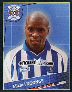 Sticker Michel Ngonge - Scottish Premier League 2001-2002 - Panini