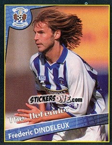 Sticker Frederic Dindeleux (The Defender) - Scottish Premier League 2001-2002 - Panini