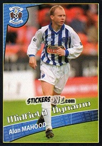 Sticker Alan Mahood (Midfield Dynamo) - Scottish Premier League 2001-2002 - Panini