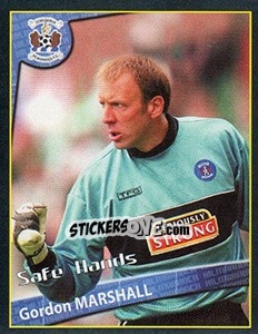 Sticker Gordon Marshall (Safe Hands) - Scottish Premier League 2001-2002 - Panini