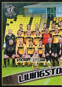 Sticker Team Group - Scottish Premier League 2001-2002 - Panini