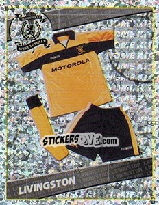 Sticker Home Kit - Scottish Premier League 2001-2002 n. 301 - Panini