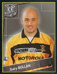 Cromo Gary Bollan - Scottish Premier League 2001-2002 - Panini