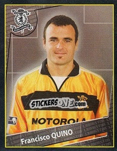 Figurina Francisco Quino - Scottish Premier League 2001-2002 - Panini