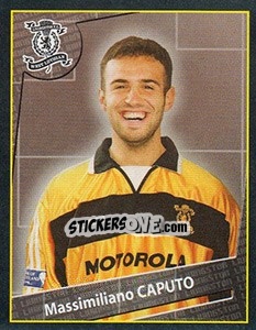 Cromo Massimiliano Caputo - Scottish Premier League 2001-2002 - Panini