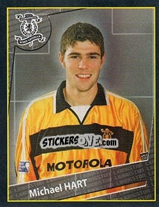 Cromo Michael Hart - Scottish Premier League 2001-2002 - Panini