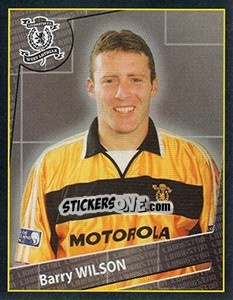 Cromo Barry Wilson - Scottish Premier League 2001-2002 - Panini