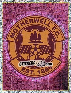 Sticker Team Logo - Scottish Premier League 2001-2002 n. 331 - Panini