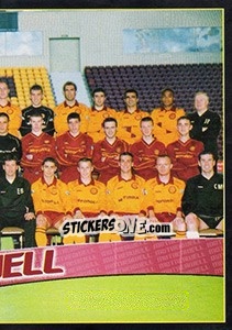 Sticker Team Group - Scottish Premier League 2001-2002 - Panini