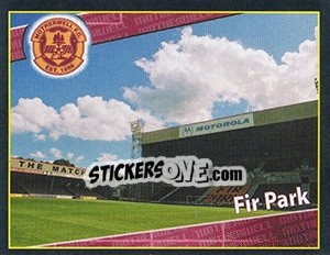 Cromo Stadium - Scottish Premier League 2001-2002 - Panini